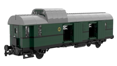 Stone Heap | Personenwagen Bi-29 oder Gepäckwagen Pwi-29 | 2 in 1 Klemmbausteinset | Modellbausatz für Eisenbahn-Fans & Sammler Stone Heap | Personenwagen Bi-29 oder Gepäckwagen Pwi-29 | 2 in 1 Klemmbausteinset | Modellbausatz für Eisenbahn-Fans & Sammler von Stone Heap