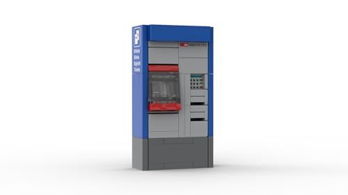 Stone Heap | SBB Billettautomat | Offiziell Lizenziertes Klemmbaustein-Set | 61 Teile | 3,8 × 1,9 × 7,2 cm Stone Heap | SBB Billettautomat | Offiziell Lizenziertes Klemmbaustein-Set | 61 Teile | 3,8 × 1,9 × 7,2 cm von Stone Heap
