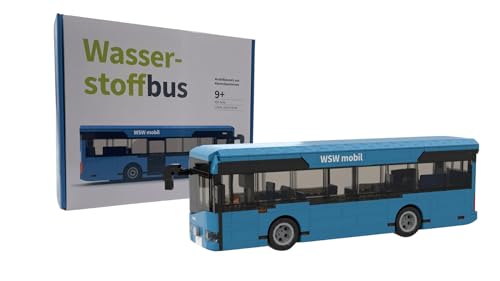 Stone Heap | WSW – Wasserstoffbus Klemmbaustein-Set | Modellbausatz für Fans & Sammler Stone Heap | WSW – Wasserstoffbus Klemmbaustein-Set | Modellbausatz für Fans & Sammler von Stone Heap