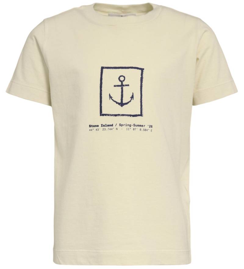 Stone Island T-Shirt - Aufnäher m. Print - Stone Island - 10 Jahre (140) - T-Shirts von Stone Island