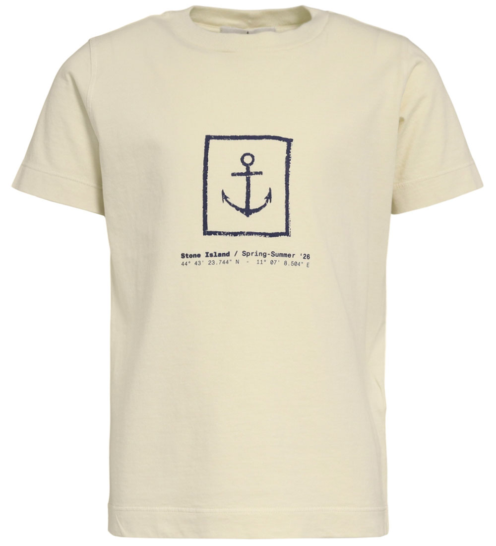 Stone Island T-Shirt - Aufnäher m. Print - Stone Island - 12 Jahre (152) - T-Shirts von Stone Island