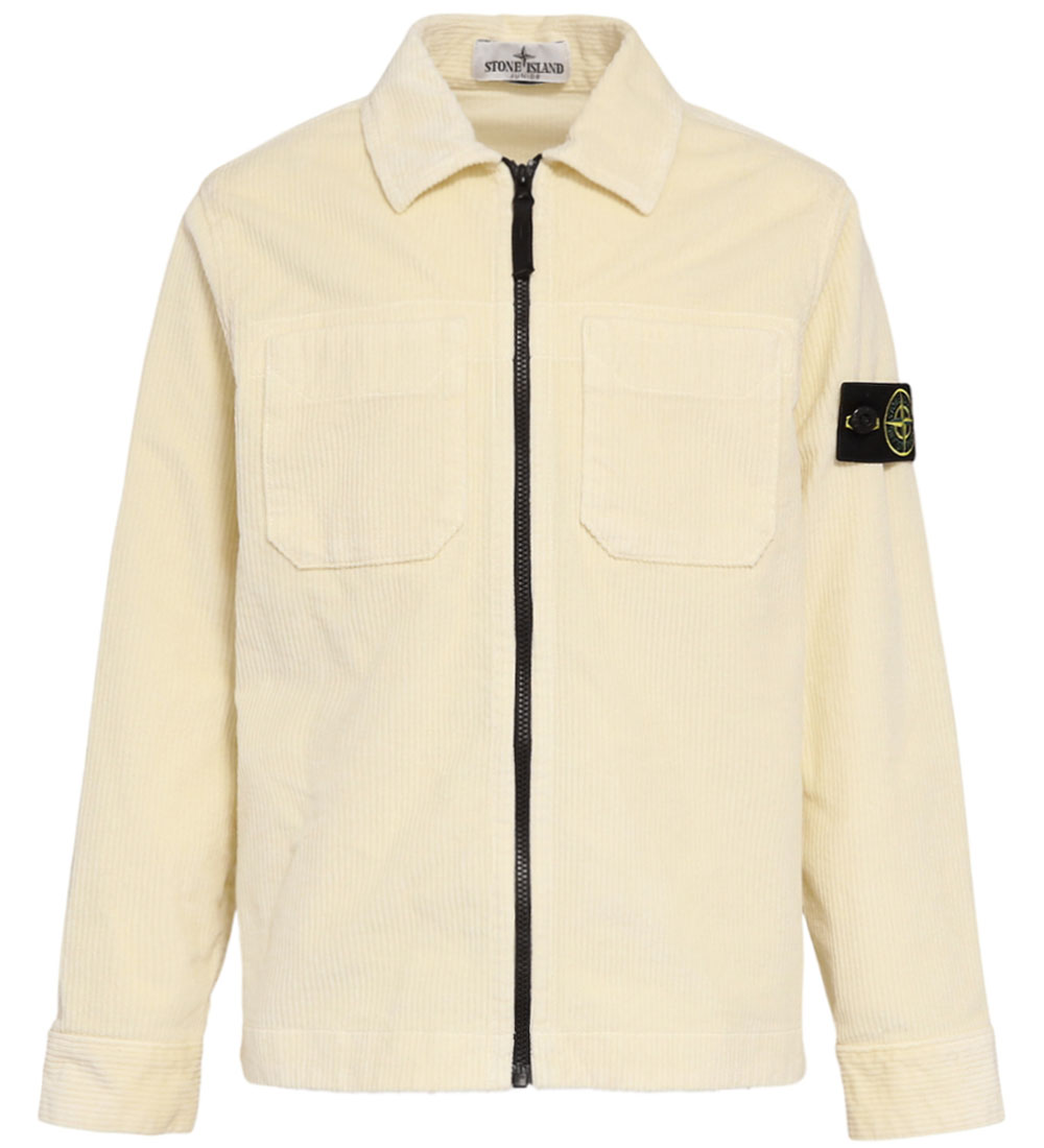 Stone Island Überhemd - Cord - Aufnäher - Stone Island - 8 Jahre (128) - Übergangsjacken von Stone Island