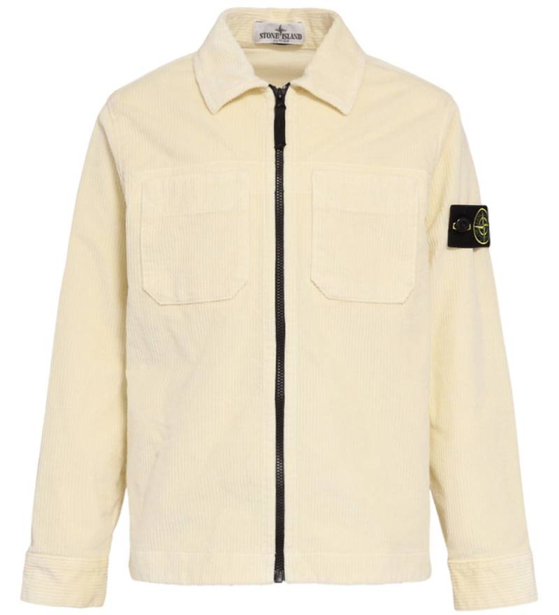 Stone Island Überhemd - Cord - Aufnäher - Stone Island - 8 Jahre (128) - Übergangsjacken von Stone Island