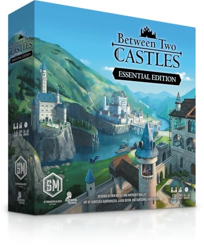Stonemaier Games Between Two Castles: Essential Edition, Brettspiel, ab 14 Jahren, 1–8 Spieler, 45–60 Minuten Spieldauer von Stonemaier Games