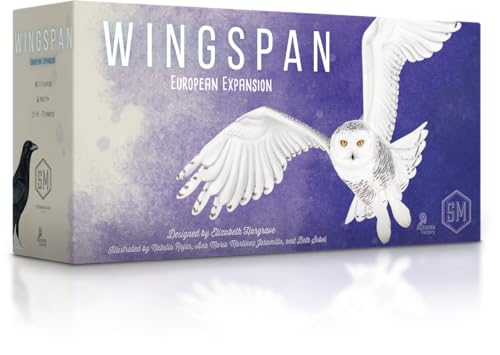 Stonemaier Games , Wingspan: European Expansion , Board Game , Ages 14+ , 1-5 Players , 40-70 Minute Playing Time von Stonemaier Games
