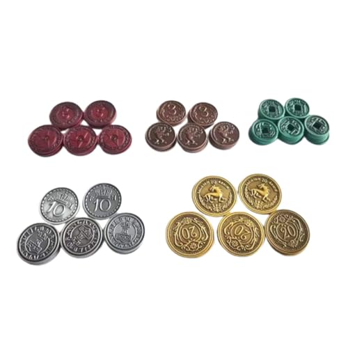 Stonemaier Games Sense & Expeditionen Metallmünzen | Brettspiel-Zubehör Stonemaier Games Sense & Expeditionen Metallmünzen | Brettspiel-Zubehör von Stonemaier Games