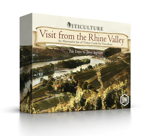 Stonemaier Games , Visit from the Rhine Valley: Viticulture Exp. , Board Game Expansion , Ages 12+ , 1-6 Players , 60-90 Minutes Playing Time von Stonemaier Games