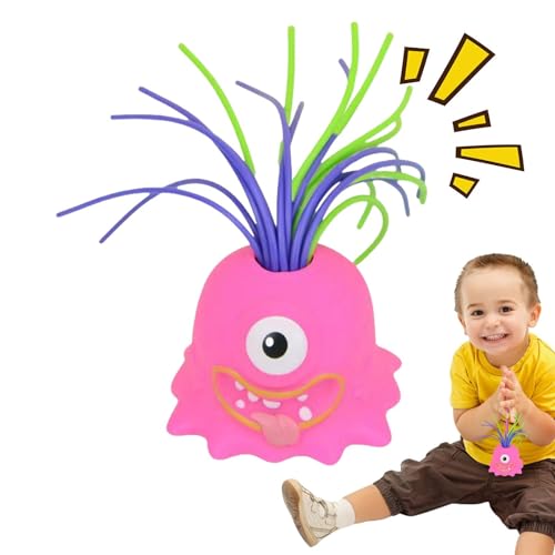 Haare Ziehendes Schreiendes Fidget Toys | 1/6 STK Kleine Tier Squeeze Toy | Lustige Fidget Spielzeuge mit 6 Soundeffekten | Spielzeuge zum Stressabbau Kinder und Erwachsene von Storaffy