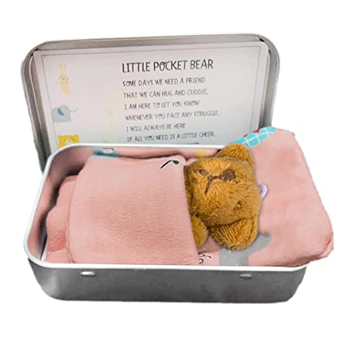 Storaffy Taschen Teddybär Umarmung | Pocket Bear Plüschtiere | Weicher Teddybär in Einer Blechdose | Niedliche lustige Kuscheltier-Teddybär-Puppen-Weihnachtsgeburtstagsgeschenke für Kinder Storaffy Taschen Teddybär Umarmung | Pocket Bear Plüschtiere | Weicher Teddybär in Einer Blechdose | Niedliche lustige Kuscheltier-Teddybär-Puppen-Weihnachtsgeburtstagsgeschenke für Kinder von Guoml