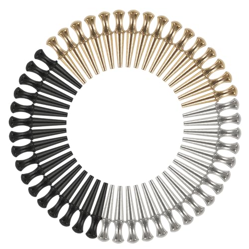 48 PCs Metall Cribbage Pegs Tapered Designs Cribbage Board Pins Für 1/8 Loch Traditionelles Brettspiel Langlebige Metallstifte Für Traditionelles Spiel von Storage Bag