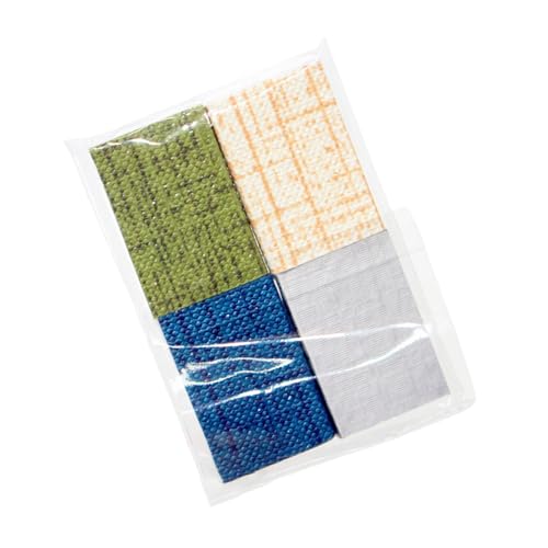 Storage Bag 4pcs Miniaturpuppenhouses Bücher Für Bücherregaldekoration Und Interaktive Tat Um Dollhouses Szene Landschaft Accessoire Miniature Project Szene Zu Spielen von Storage Bag