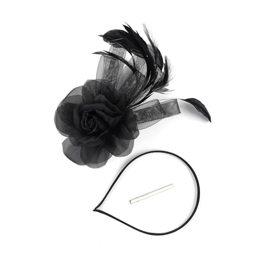 Federned Fascinator Mit Stirnband Und Verstellbarem Clip Haarzubehör Haarband Für Prom Event Cosplay Outfits Wiederverwendbares Federhaarzubehör Für Fotoshootings Federned Fascinator Mit Stirnband Und Verstellbarem Clip Haarzubehör Haarband Für Prom Event Cosplay Outfits Wiederverwendbares Federhaarzubehör Für Fotoshootings von Storage Bag