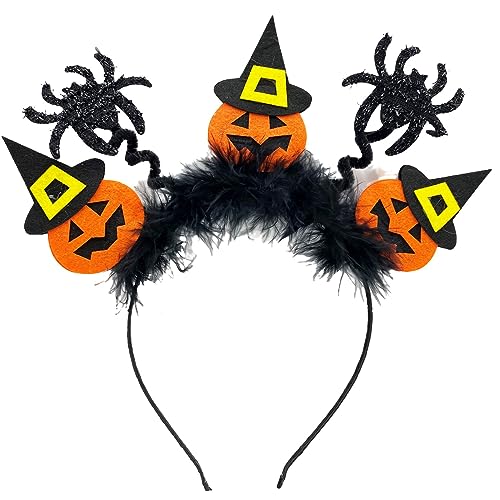Gothic Halloween Live Broadcast Hairband Frauen Studenten Photoshoots Haarbandflügel & Schädel & Kürbisform Stirnbänder Schädel Stirnbänder Für Frauenschädel Für Kinder Skelett von Storage Bag