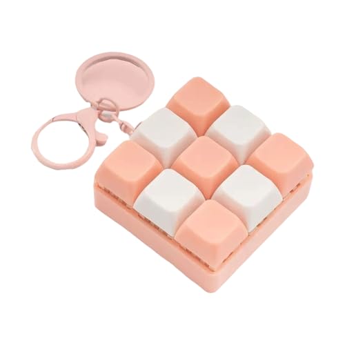 Klicken Sie Auf 9 Schlüsselketten Tragbares Schreibtischspielzeug Mit Feedbacks Ruhe Stress Reliever Für Sorge Relief & Konzentratgeschenk Für Tastaturbegeisterte Klicken Sie Auf 9 Schlüsselketten Tragbares Schreibtischspielzeug Mit Feedbacks Ruhe Stress Reliever Für Sorge Relief & Konzentratgeschenk Für Tastaturbegeisterte von Storage Bag