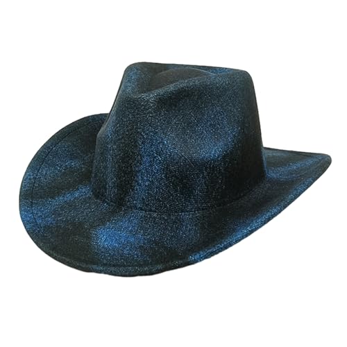 Leichtgewichtige Cowgirl Hat Frau Männer Damen Cowboy Halloween Party Western Stil Erwachsener Bankett Party Cowboy Cowgirl Hüte Frau Mit Kinngurt Mit Kinngurt Hats Bachelorette Braut von Storage Bag