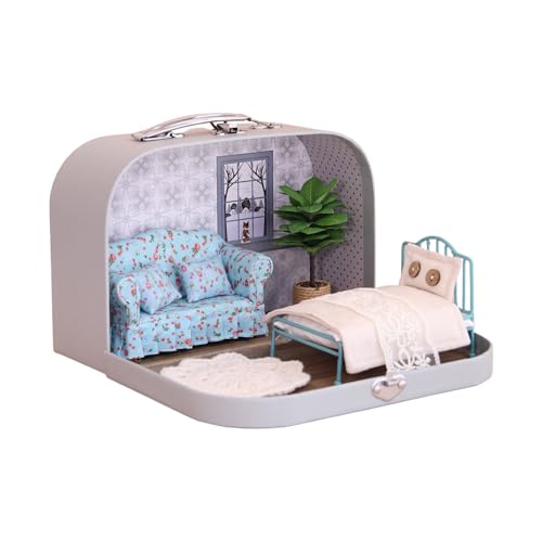 Mädchen Zimmer Simulation Spielzeugkollektion Metall Rahmen Stoff Akzente Bildungsrolle Spiel Geschenk Für Kinder Von 3 Jahren Und Up Girls Room Simulation Spielzeugset von Storage Bag
