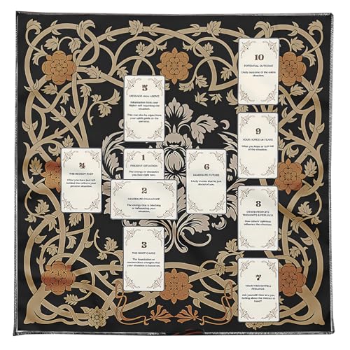 Schmetterlingsblumen Tarot Karte Tischdecke Meditationen Stoff Psychic Lesematten Brettspiel Accessoires Premium Tarot Lesung Tuch Schmetterlingsblumen Tarot Karte Tischdecke Meditationen Stoff Psychic Lesematten Brettspiel Accessoires Premium Tarot Lesung Tuch von Storage Bag