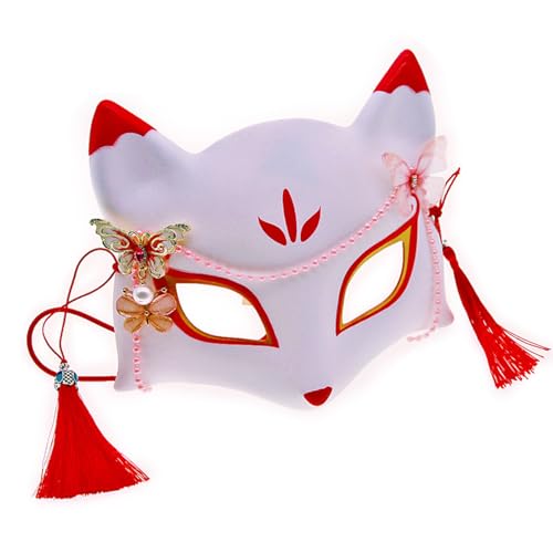 Anime Anime Foxes Maske Mit Schmetterling Halloween Party Maske Katzen Maskerade Halbgesicht Japanischer Cosplay Füchse Katzen Halbgesicht Halloween Party Maskerade Anime Anime Foxes Maske Mit Schmetterling Halloween Party Maske Katzen Maskerade Halbgesicht Japanischer Cosplay Füchse Katzen Halbgesicht Halloween Party Maskerade von Storage Bag