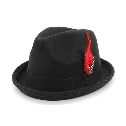 Storage Bag Buntes Carnival Gentleman Mit Feather Decors Festival Für Erwachsene Teenager Hautfreundliche Gentleman Hüte Für Männer Country Gentlemen Hüte Männer Land Gentlemen Fedora Storage Bag Buntes Carnival Gentleman Mit Feather Decors Festival Für Erwachsene Teenager Hautfreundliche Gentleman Hüte Für Männer Country Gentlemen Hüte Männer Land Gentlemen Fedora von Storage Bag