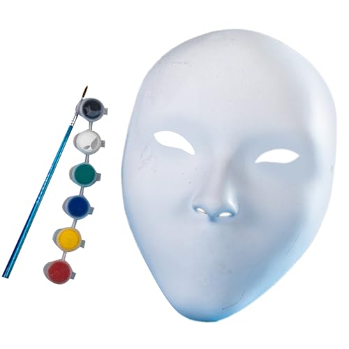 Storage Bag Diys Art Blanks Maske Farbe Papiermaske Einfache Weiße Nuo Opern Blanks Hand Bemalte Gesichtssatz Für Bastelige Weiße Handwerksmasken von Storage Bag