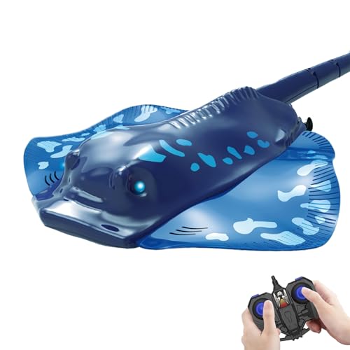 Storage Bag Fernbedienungskontrolle Teufel Ray Schwimmfischspielzeug Mit Wie Bewegung Bildungsspielzeug Für Boy Girl Outdoor Wasserspiel Interaktives Marine von Storage Bag