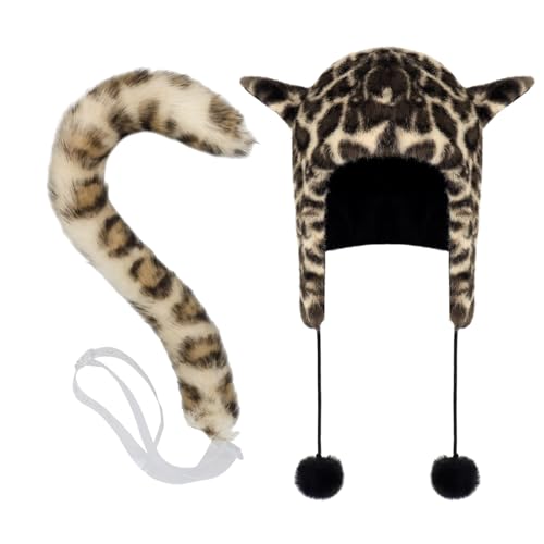 Storage Bag Frauen Warme Winterhut Ohren Winterhut Und Pelziger Schwanzplüschohren Für Frauen Mädchen Halloween Cosplay Mode Tail Set Storage Bag Frauen Warme Winterhut Ohren Winterhut Und Pelziger Schwanzplüschohren Für Frauen Mädchen Halloween Cosplay Mode Tail Set von Storage Bag