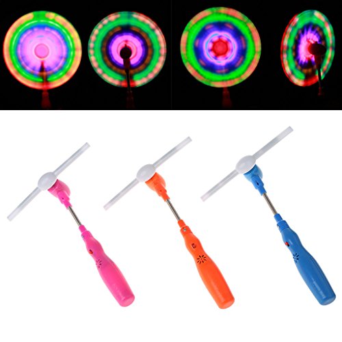 Storage Bag LED Musical Stick Windmühle Spielzeug Pinwheel Mit Blinkenden Und Farbenfrohen Leichten Kindern Holiday Party Lieblingsgeschenke LED Windmühlen Für Den Hof von Storage Bag