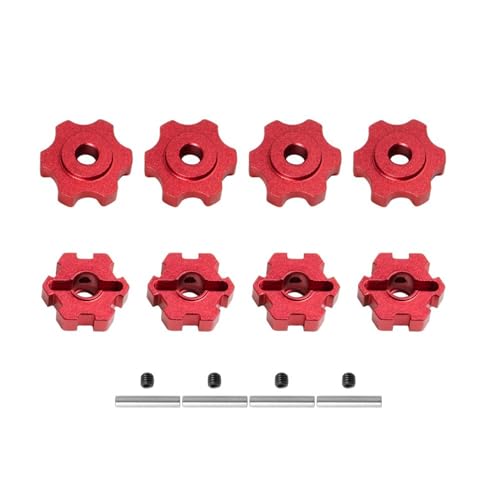 Storage Bag Langlebiger Erweiterter Radadapter Metall Hexagon Adapter Set Assembly Teil Für Fernbedienung Auto Spielzeugzubehör Fernbedienung Autospielzeugzubehör Accessoires von Storage Bag