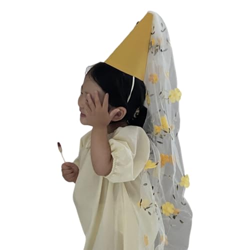 Storage Bag Spitze Geburtstagshut Verschönerte Schleierparty Für Kinder Geburtstagsgeburtstag Jubiläum Feier Fotografie Kopfstück Schleier Kopfbedeckung Kopfstücke Kopfbedeckung von Storage Bag