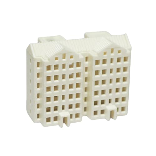 Unbemaltes Miniatur Apartmentgebäude Modell Realistische Wohnhäuser Für Handwerkslandschaften 1/800S 1/500 Skala von Storage Bag