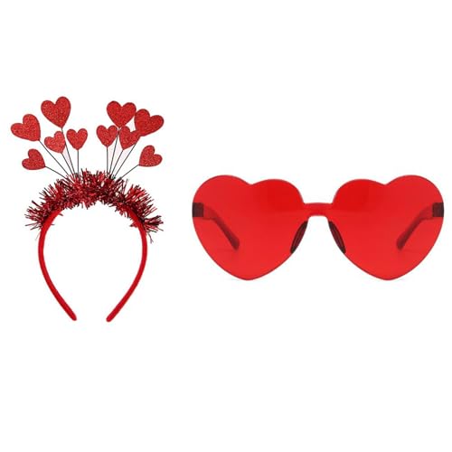 Valentinstag Herz Kopfbedeckungsgläser Bopper Für Den Valentinstag Stall Rosseverkäufe Auffällige Stirnbänder Herzstirnbänder Für Frauen Valentinstag Herz Kopfbedeckungsgläser Bopper Für Den Valentinstag Stall Rosseverkäufe Auffällige Stirnbänder Herzstirnbänder Für Frauen von Storage Bag
