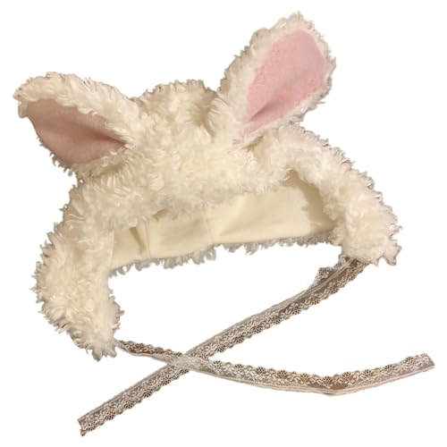 Vielseitige Weiße Kaninchen Mit Ohrpelzkappen Cartoon Ohrhut Spitze Gurt Winter Plüsch Für Lässige Cartoon Für Männer Erwachsene Kostüm Vielseitige Weiße Kaninchen Mit Ohrpelzkappen Cartoon Ohrhut Spitze Gurt Winter Plüsch Für Lässige Cartoon Für Männer Erwachsene Kostüm von Storage Bag