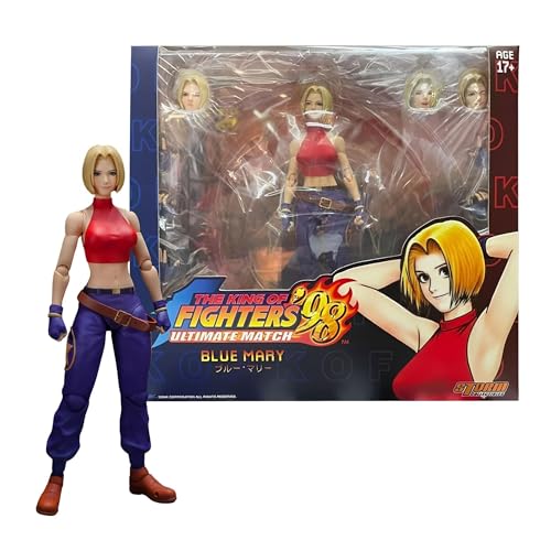 Storm Collectibles - The King of Fighters '98 - Blue Mary, 1/12 Actionfigur Storm Collectibles - The King of Fighters '98 - Blue Mary, 1/12 Actionfigur von Storm Collectibles