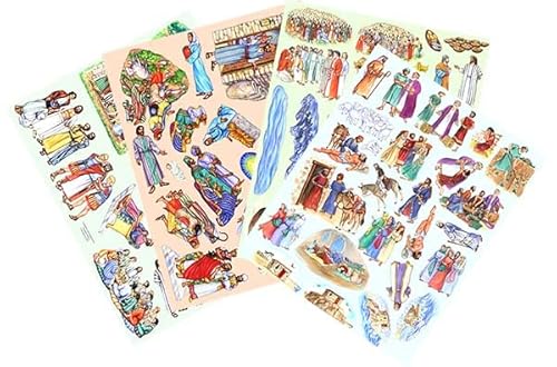 Story & Life of Jesus 13 Bible Stories for Flannel Board- You Cut Out Felt Figures von Story Time Felts