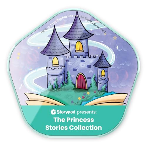 Storypod Token - The Princess Stories Collection - Klassische Kindergeschichten - für Kinder, Kleinkinder, Kinder - SEL Audio Lernen & interaktiver Spielspaß von Storypod