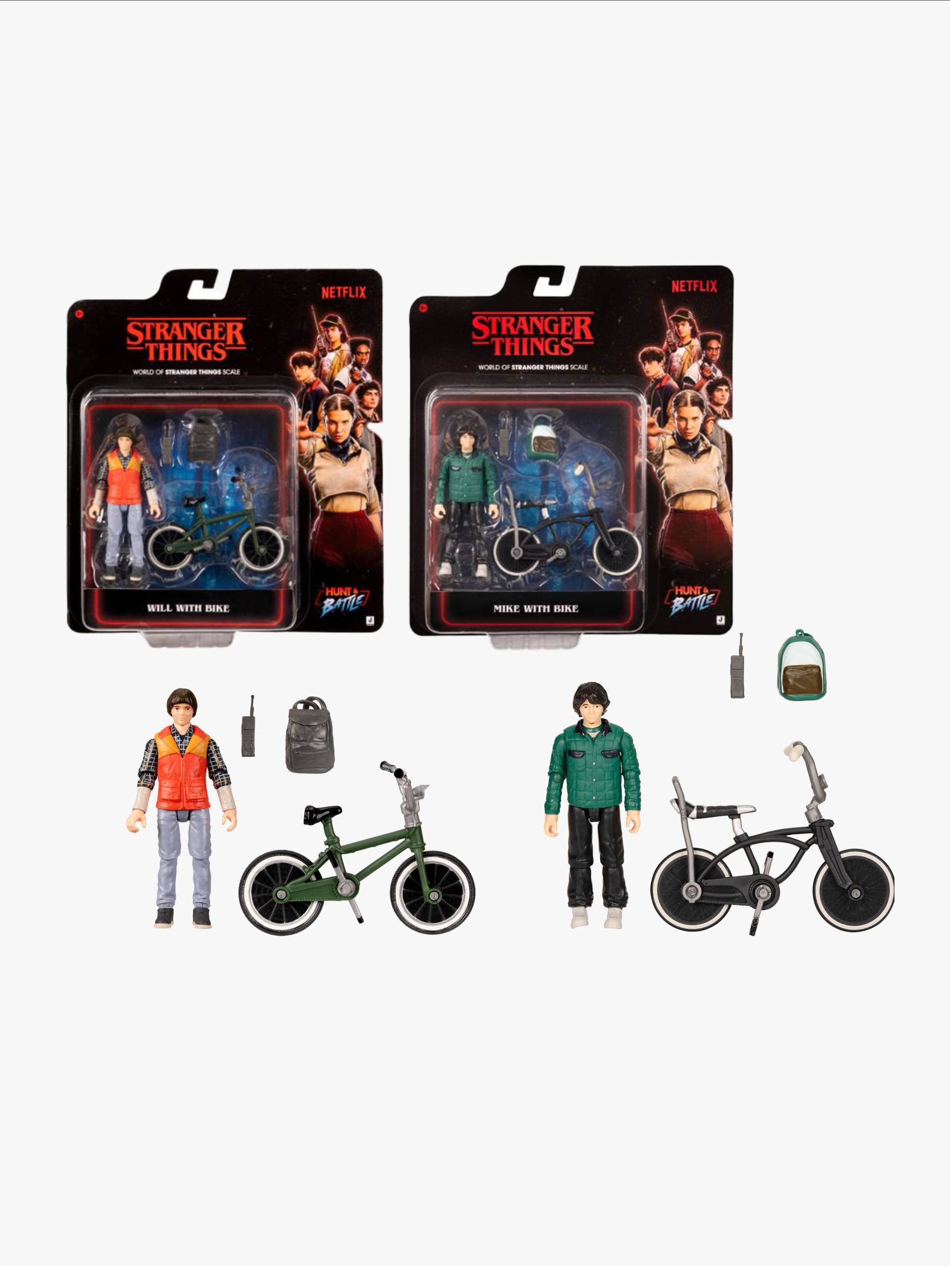 Stranger Things Sammelfiguren &  Fahrrad, Gemischt von Stranger Things