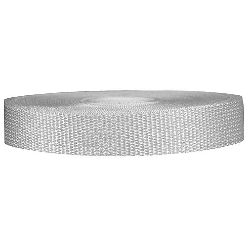 Strapworks Leichtes Polypropylen-Gurtband – Poly-Umreifung für Outdoor-DIY-Ausrüstungsreparatur, Haustier-Halsbänder, Handwerk – 1,9 cm x 9,4 m, oder 45,7 m, über 20 Farben, weiß, 1,9 cm x 45,7 m Strapworks Leichtes Polypropylen-Gurtband – Poly-Umreifung für Outdoor-DIY-Ausrüstungsreparatur, Haustier-Halsbänder, Handwerk – 1,9 cm x 9,4 m, oder 45,7 m, über 20 Farben, weiß, 1,9 cm x 45,7 m von Strapworks