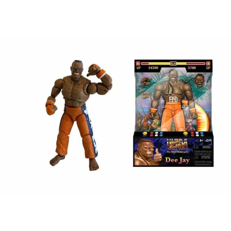 Actionfiguren Street Fighter Ii Dee Jay 15 cm von Street Fighter