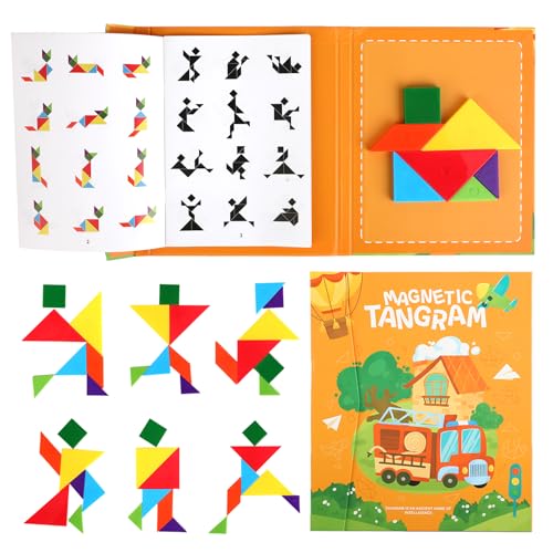 Strehknewen Magnetspiel Tangram Kinder, Muster Reise-Tangram Puzzle-Spiel,Für Kinder Ab 3-12 Jahren mitgebsel Kindergeburtstag Strehknewen Magnetspiel Tangram Kinder, Muster Reise-Tangram Puzzle-Spiel,Für Kinder Ab 3-12 Jahren mitgebsel Kindergeburtstag von Strehknewen