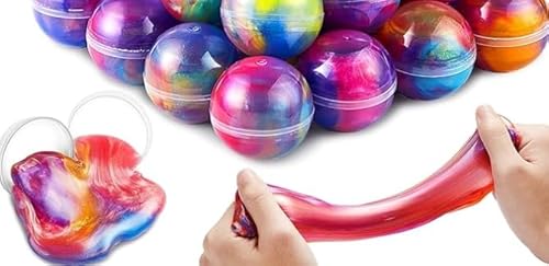 Strehknewen Slime-Set für Kindergeburtstage, 24 Pieces Schleim Kinder Stressabbauend, Kindergeburtstag Mitgebsel Set, Schulbelohnungen & Kreatives Spielen Strehknewen Slime-Set für Kindergeburtstage, 24 Pieces Schleim Kinder Stressabbauend, Kindergeburtstag Mitgebsel Set, Schulbelohnungen & Kreatives Spielen von Strehknewen