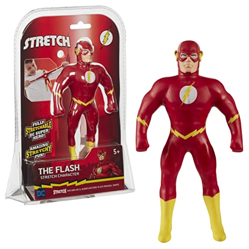 Character Options Stretch 07686 DC The Flash Amazing Fun Boys Present Superhero Toys, rot von Character Options