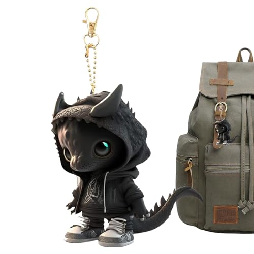 Streysisl 4 STK Drachen Schlüsselanhänger Coole Drachen Figuren Halloween Dinosaurier Schlüsselanhänger für Frauen Kreative Motorrad Fahrrad Schädel Skelett Schlüsselanhänger Streysisl 4 STK Drachen Schlüsselanhänger Coole Drachen Figuren Halloween Dinosaurier Schlüsselanhänger für Frauen Kreative Motorrad Fahrrad Schädel Skelett Schlüsselanhänger von Streysisl