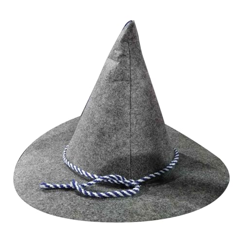 Streysisl Bierfest Bayerisch Grau Spitzhut Fasching Oktoberfest Zubehör Alpenhüte Oktoberfest Filzhüte Cosplay Rollenspiel Mützen Kostüm Zubehör für Party Halloween Streysisl Bierfest Bayerisch Grau Spitzhut Fasching Oktoberfest Zubehör Alpenhüte Oktoberfest Filzhüte Cosplay Rollenspiel Mützen Kostüm Zubehör für Party Halloween von Streysisl