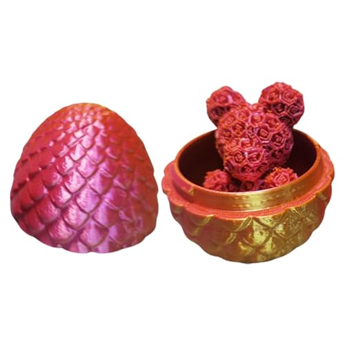 Streysisl Dragon Egg Fidget Drachenei bedruckt in - Drachenei bedruckt mit oder - Osterei zum Sammeln für und Mädchen, Fidget Drachen, Osterei für Streysisl Dragon Egg Fidget Drachenei bedruckt in - Drachenei bedruckt mit oder - Osterei zum Sammeln für und Mädchen, Fidget Drachen, Osterei für von Streysisl
