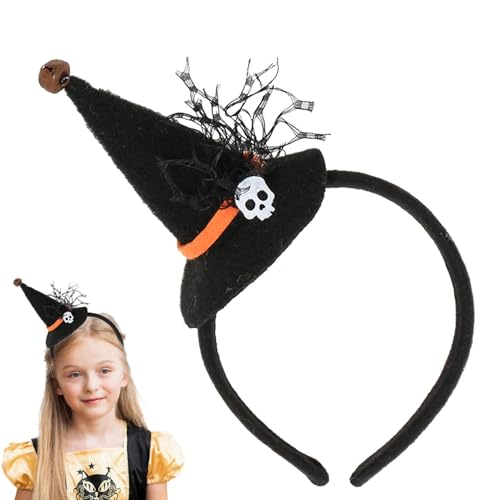 Streysisl Halloween-Kostüm-Kopfbedeckung, Hexenhut, Vintage-Kopfbedeckung, Party-Kürbis-Stirnband, Spinnennetz-Haarreifen für Foto-Requisiten, Maskerade Streysisl Halloween-Kostüm-Kopfbedeckung, Hexenhut, Vintage-Kopfbedeckung, Party-Kürbis-Stirnband, Spinnennetz-Haarreifen für Foto-Requisiten, Maskerade von Streysisl