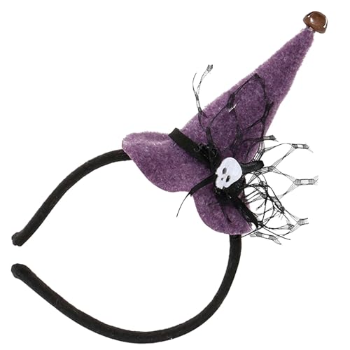 Streysisl Spinnennetz-Stirnband | Hexenhut Frauen Stirnband - Festlicher Kürbis Stirnband, Stylischer Haarreifen für Bühnenshow, Foto-Requisiten, Partys Streysisl Spinnennetz-Stirnband | Hexenhut Frauen Stirnband - Festlicher Kürbis Stirnband, Stylischer Haarreifen für Bühnenshow, Foto-Requisiten, Partys von Streysisl