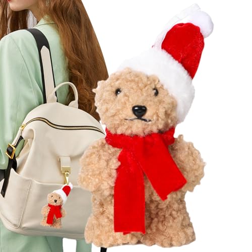 Streysisl Weihnachts-Plüschbär, Plüschbär aus Weihnachtsbaum – Plüschtier für Plüschtiere | Partygeschenke für kleine , Plüschtier Plüschtier, Zubehör von Streysisl