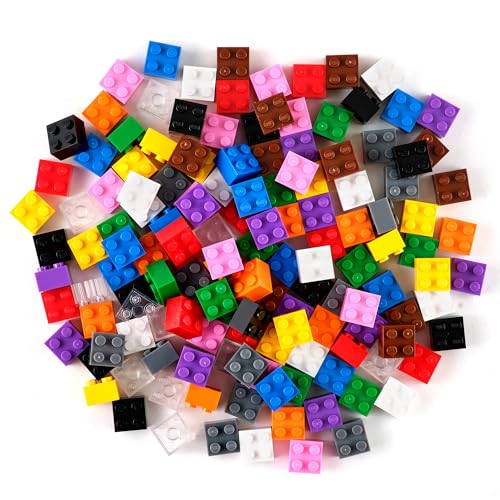 Strictly Briks Classic Briks - Bausteine-Set für kreatives Spielen - 100% kompatibel mit Allen führenden Bausteinmarken - 2 x 2 Noppen - 12 Farben - 144-teiliges Set Strictly Briks Classic Briks - Bausteine-Set für kreatives Spielen - 100% kompatibel mit Allen führenden Bausteinmarken - 2 x 2 Noppen - 12 Farben - 144-teiliges Set von Strictly Briks