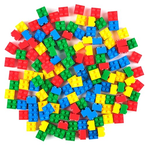 Strictly Briks Classic Briks - Bausteine-Set für kreatives Spielen - 100% kompatibel mit Allen führenden Bausteinmarken - 2 x 2 Noppen - Blau, Grün, Rot & Gelb - 144-teiliges Set Strictly Briks Classic Briks - Bausteine-Set für kreatives Spielen - 100% kompatibel mit Allen führenden Bausteinmarken - 2 x 2 Noppen - Blau, Grün, Rot & Gelb - 144-teiliges Set von Strictly Briks