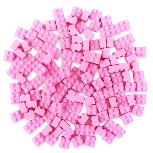 Strictly Briks Classic Briks - Bausteine-Set für kreatives Spielen - 100% kompatibel mit Allen führenden Bausteinmarken - 2 x 2 Noppen - Rosa - 144-teiliges Set Strictly Briks Classic Briks - Bausteine-Set für kreatives Spielen - 100% kompatibel mit Allen führenden Bausteinmarken - 2 x 2 Noppen - Rosa - 144-teiliges Set von Strictly Briks